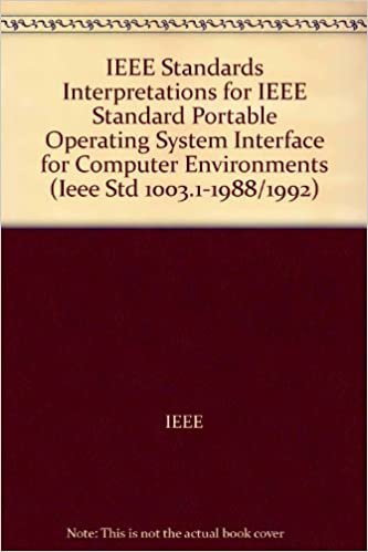 IEEE Standards Interpretations for IEEE Standard Portable Operating System Interface for Computer Environments /1992: IEEE STD 1003.1-1988 (IEEE Std 1003.1-1988/1992)