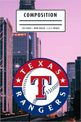 Weekly Planner Composition : Texas Rangers Notebook- To My Baseball Son , To My Baseball Dad - Baseball Notebook #9