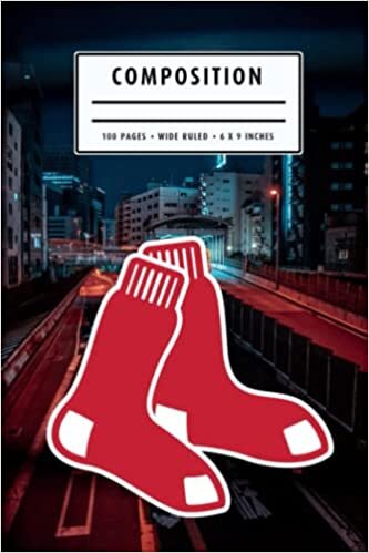 Weekly Planner Composition : Boston Red Sox Notebook- To My Baseball Son , To My Baseball Dad - Baseball Notebook #5