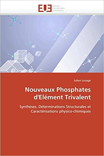 Nouveaux Phosphates d'Elément Trivalent: Synthèses, Déterminations Structurales et Caractérisations physico-chimiques (Omn.Univ.Europ.)