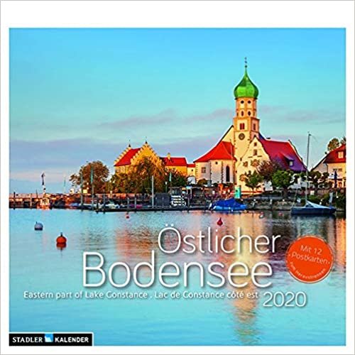 Östlicher Bodensee 2020 Postkarten-Tischkalender indir