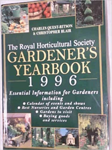 The Rhs Gardener's Yearbook 1996