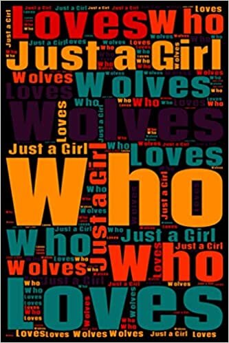 Just a Girl Who Loves Wolves - Gratitude Journal: for Girls and Teens to Develop Gratitude and Mindfulness Through Positive Affirmations (Best Gifts for Girls) indir