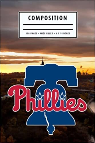 Composition : Philadelphia Phillies Notebook- To My Baseball Son , To My Baseball Dad - Baseball Notebook #25