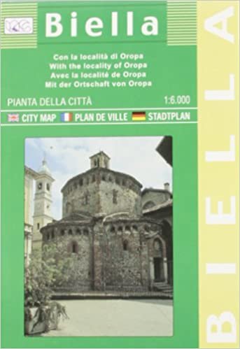 Biella City Plan: With Oropa