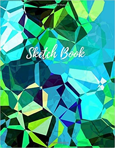 Sketch Book: Notebook for Drawing, Writing, Painting, Sketching or Doodling, 120 Pages, 8.5x11 (Premium Cover - Abstract Background cover) indir