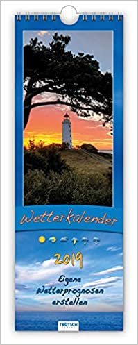 Wetterkalender 2019 Streifenkalender