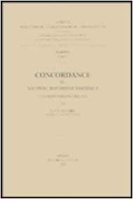 Concordance Du Nouveau Testament Sahidique, I. Les Mots d'Origine Grecque (Corpus Scriptorum Christianorum Orientalium)