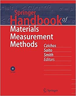 Springer Handbook of Materials Measurement Methods [hardcover] HORST CZICHOS & TETSUYA SAITO & LESLIE SMITH