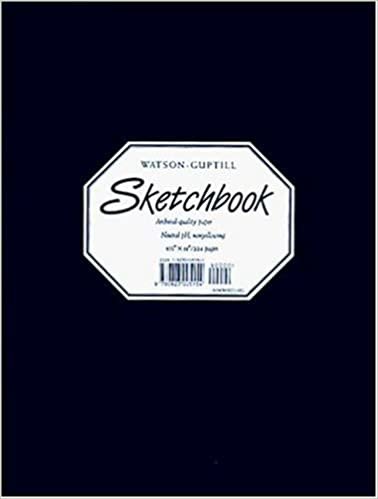 Large Sketchbook (Kivar, Navy Blue) (Watson-Guptill Sketchbooks)