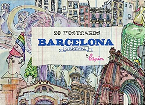 Barcelona - Original: 20 Postcards (Postcard Book) indir