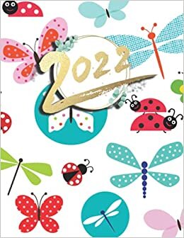 2022: Annual Agenda Planner with Monthly Views for Work or Home| 8.5 x 11"