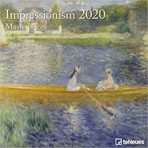 Art Calendar - Impressionism Masterpieces 2020 Square Wall Calendar indir