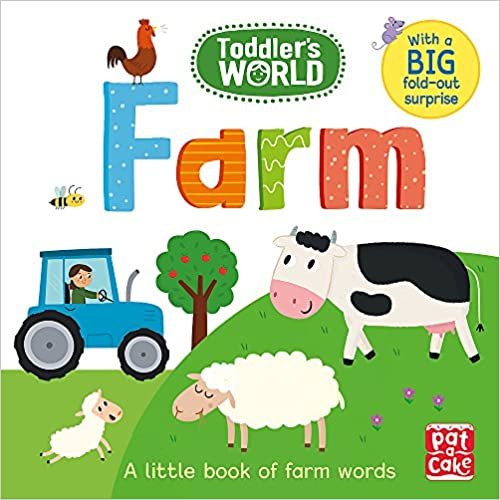 Farm: A little board book of farm words with a fold-out surprise (Toddler's World)