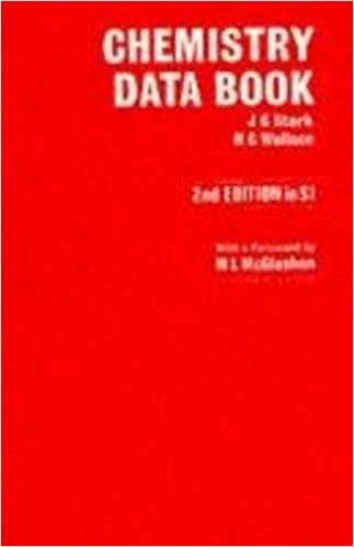 Chemistry Data Book, Second Edition in SI