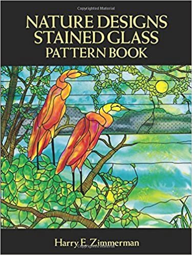 Nature Designs Stained Glass Pattern Book (Dover Pictorial Archive Series)