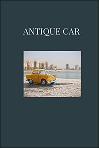 Antique Car: College Ruled Line Paper | Composition Book Birthday Gift