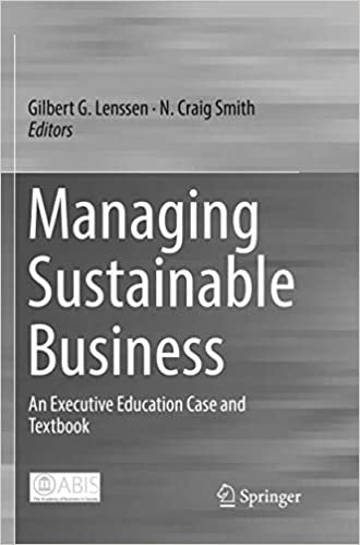 Managing Sustainable Business: An Executive Education Case and Textbook