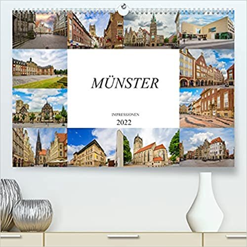 Münster Impressionen (Premium, hochwertiger DIN A2 Wandkalender 2022, Kunstdruck in Hochglanz): Einmalig wunderschöne Bilder der Stadt Münster (Monatskalender, 14 Seiten ) (CALVENDO Orte)