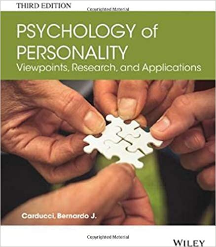 Psychology of Personality: Viewpoints, Research, and Applications
