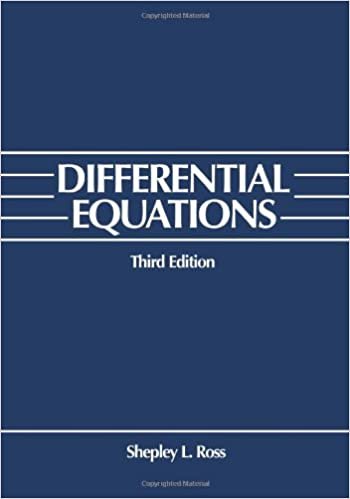 Differential Equations 3e