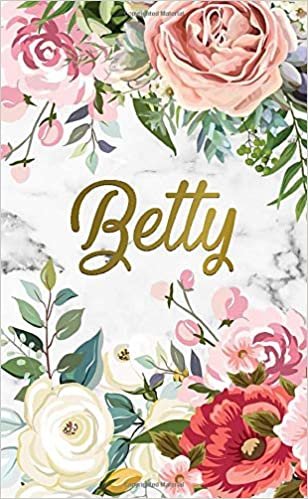 Betty: 2020-2021 Nifty 2 Year Monthly Pocket Planner and Organizer with Phone Book, Password Log & Notes | Two-Year (24 Months) Agenda and Calendar | ... Floral Personal Name Gift for Girls & Women