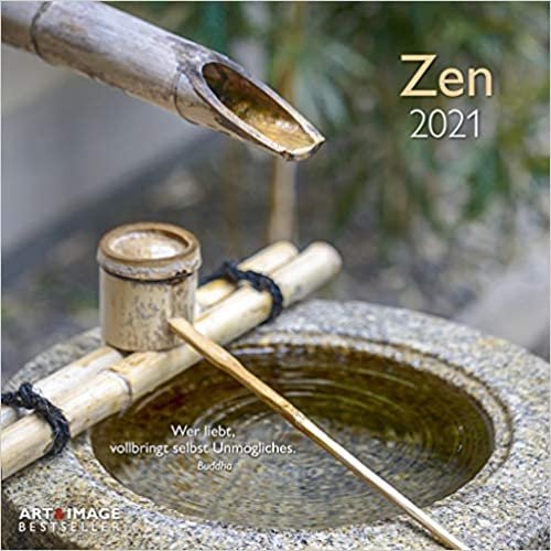 Zen 2021 - Wand-Kalender - Broschüren-Kalender - A&I - 30x30 - 30x60 geöffnet