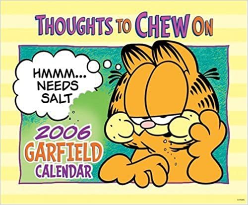 Garfield 2006 Calendar: Thoughts To Chew On: Wall Calendar