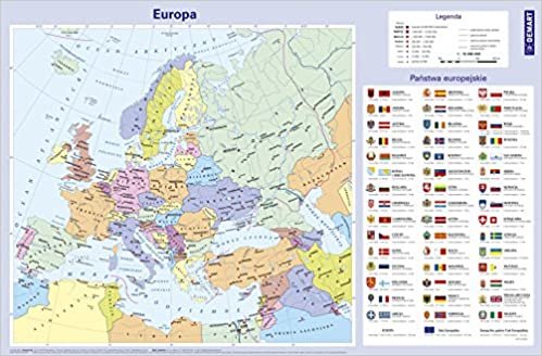 Podkladka na biurko Mapa Europy indir