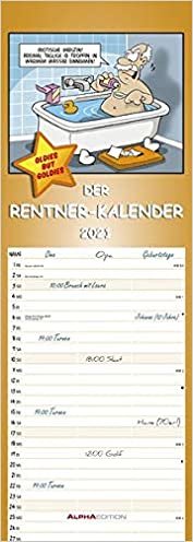 Rentnerkalender 2021 - Streifenkalender: by Dirk Pietrzak