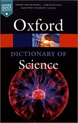 A Dictionary of Science (Oxford Quick Reference)