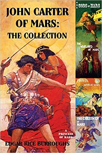 John Carter of Mars: The Collection - A Princess of Mars; The Gods of Mars; The Warlord of Mars; Thuvia, Maid of Mars; The Chessmen of Mars indir