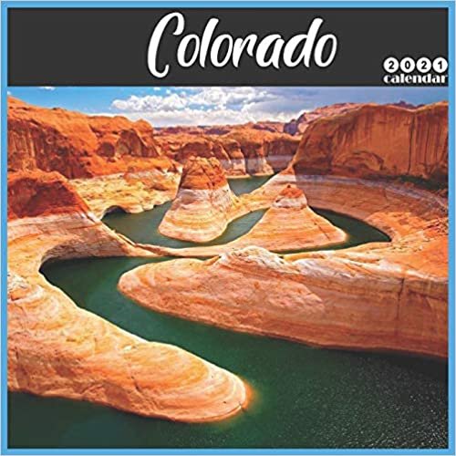Colorado 2021 Calendar: Official Colorado Travel Wall Calendar 2021, 18 Months