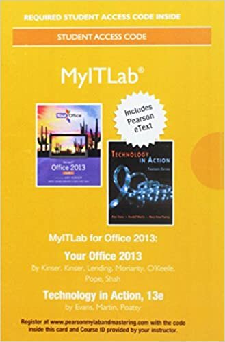Mylab It 2013 with Pearson Etext -- Access Card -- For Your Office 2013 with Technology in Action 13e (Myitlab 2013) indir