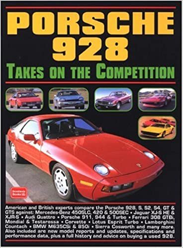 Porsche 928 Takes on the Competition (Brooklands Books Road Test Series) (Head to Head S.) indir