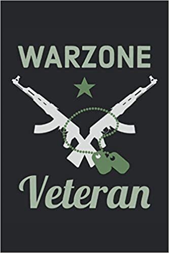 Warzone Veteran: Gaming Verdansk Gamer Gifts Notebook foderato (formato A5, 15. 24 x 22. 86 cm, 120 pagine) indir