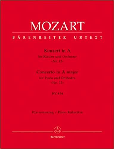 BARENREITER MOZART W.A. - CONCERTO IN A MAJOR N°12 KV 414 - 2 PIANOS Classical sheets Piano