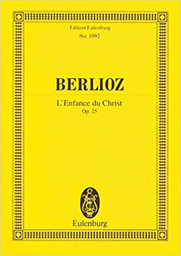 L'Enfance du Christ, Op.25. Miniature Score indir