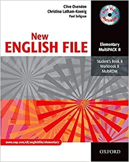 Oxenden: English File/New Ed./Elementary B/Student's Book (New English File Second Edition): Multipack B Elementary level indir
