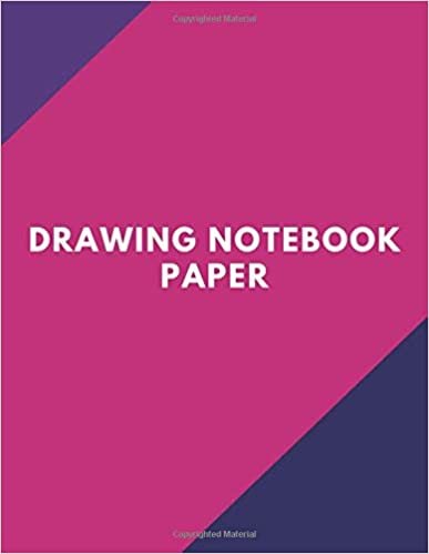 Drawing Notebook Paper: Blue ,large hexagonal graph paper notebook for drawing organic chemistry, 110 Pages, 1/4 inch