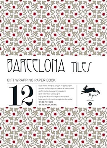Barcelona Tiles: Gift & Creative Paper Book Vol. 36 (Multilingual Edition) (Gift Wrapping Paper Book)