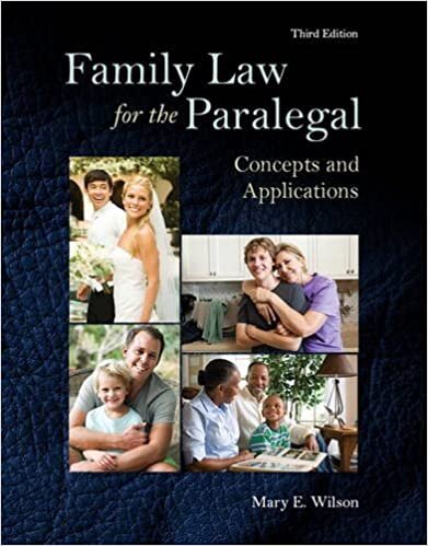 Family Law for the Paralegal: Concepts and Applications