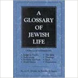 A Glossary of Jewish Life indir