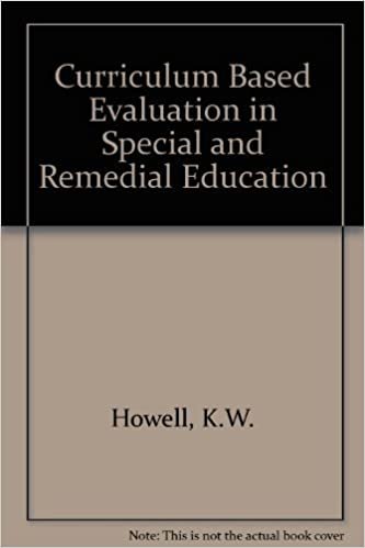 Curriculum-Based Evaluation for Special and Remedial Education: A Handbook for Deciding What to Teach