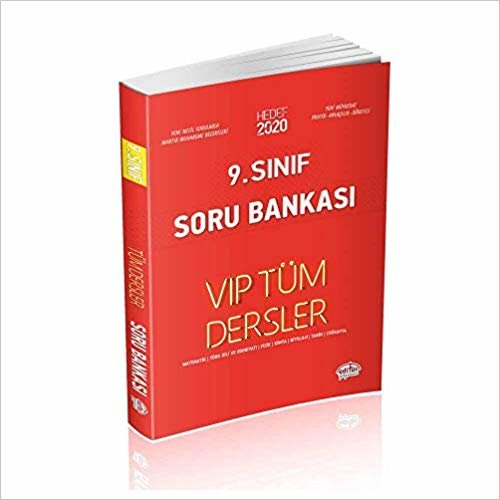 Editör 9. Sınıf VİP Tüm Dersler Soru Bankası-YENİ