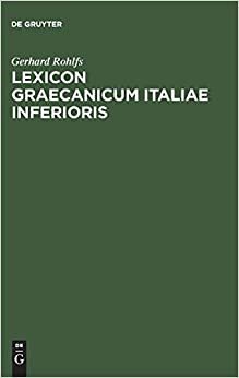 Lexicon Graecanicum Italiae Inferioris