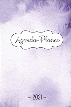 Agenda 2021: Planer für 2021. 2 Seiten pro Woche. Kalender 2020-2021-2022. Von Januar bis Dezember 2021. 114 Seiten. Verfügbare Motive Blumen/Abstrakt/Vintage/Kind/Pastell indir