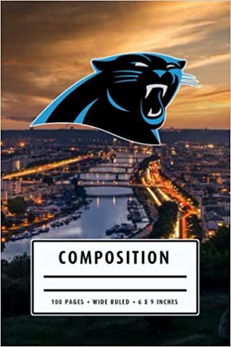 Composition: Carolina Panthers Notebook - To My Football Son , To My Football Dad - Thankgiving Gift Ideas Type #15 indir