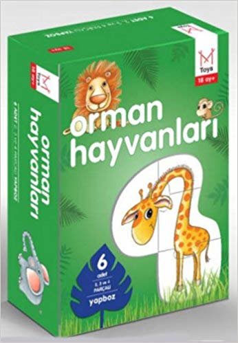 Bebek Yapboz Orman Hayvanları: Kutulu