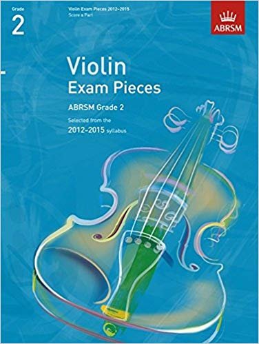 Violin Exam Pieces 2012-2015, ABRSM Grade 2, Score & Part indir